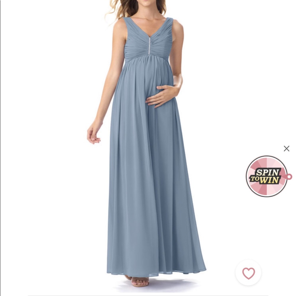 Azazie maternity bridesmaid dress
